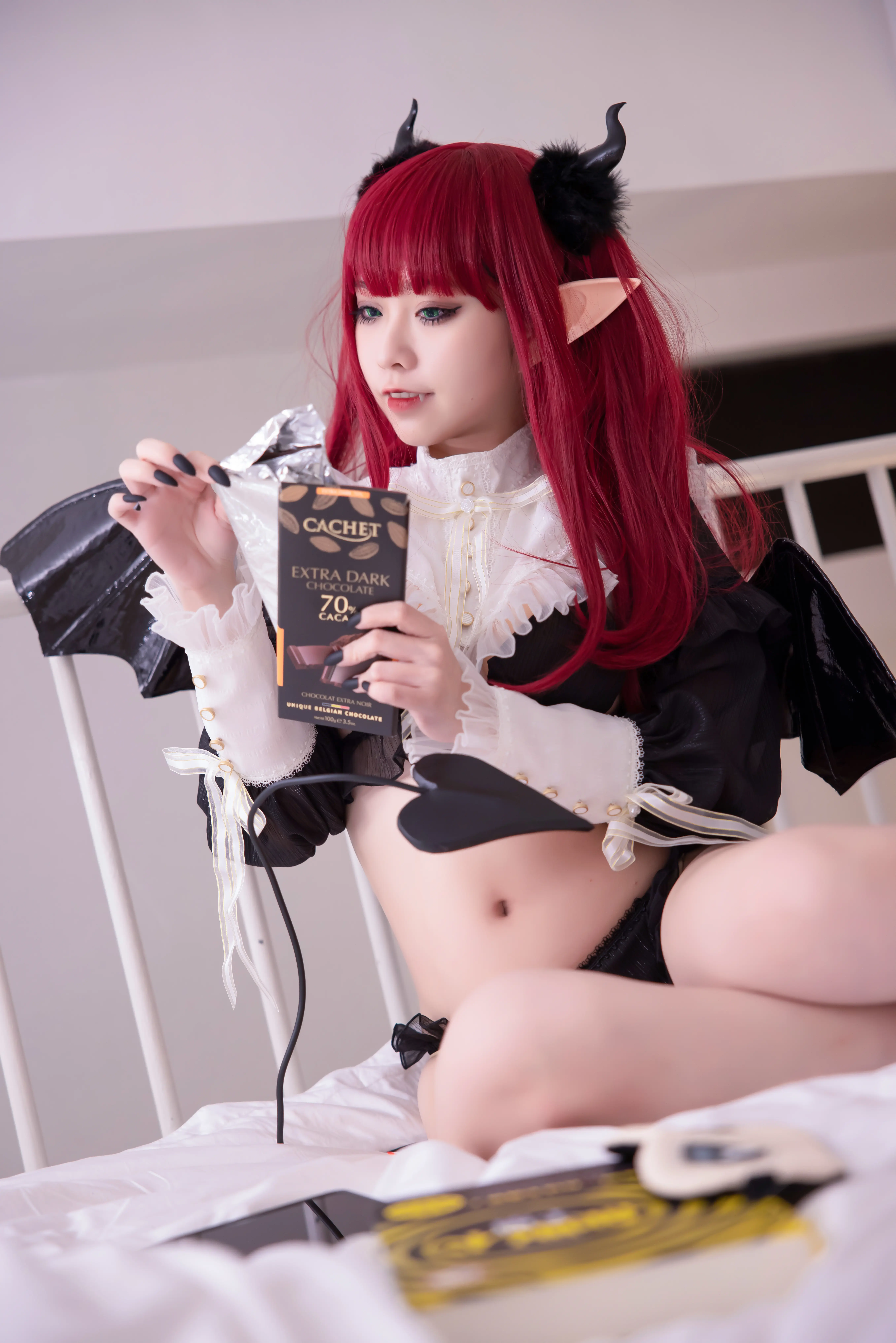 G44 as Marin Kitagawa in school uniform cosplay