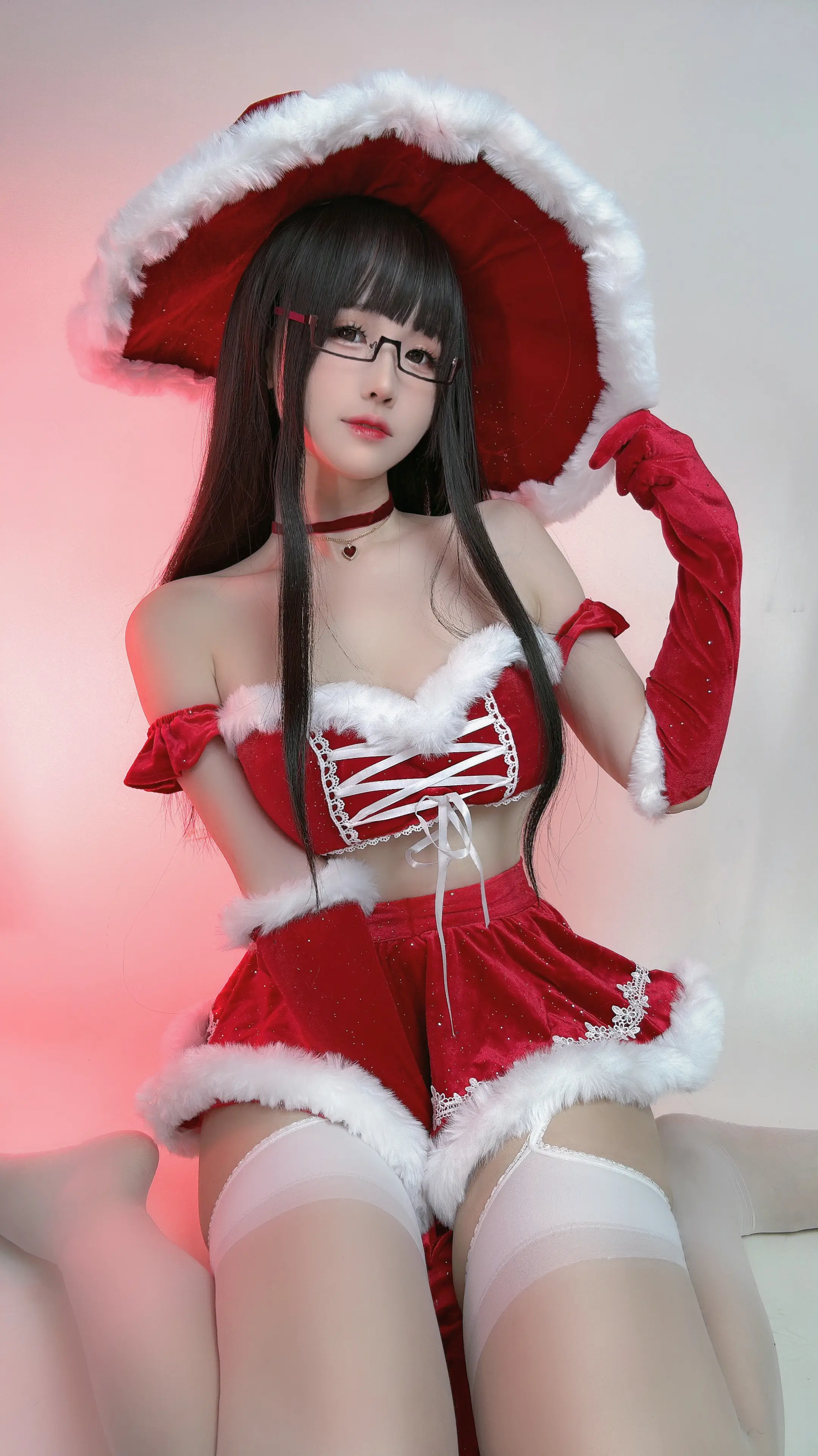 mikomikoww in festive witch costume