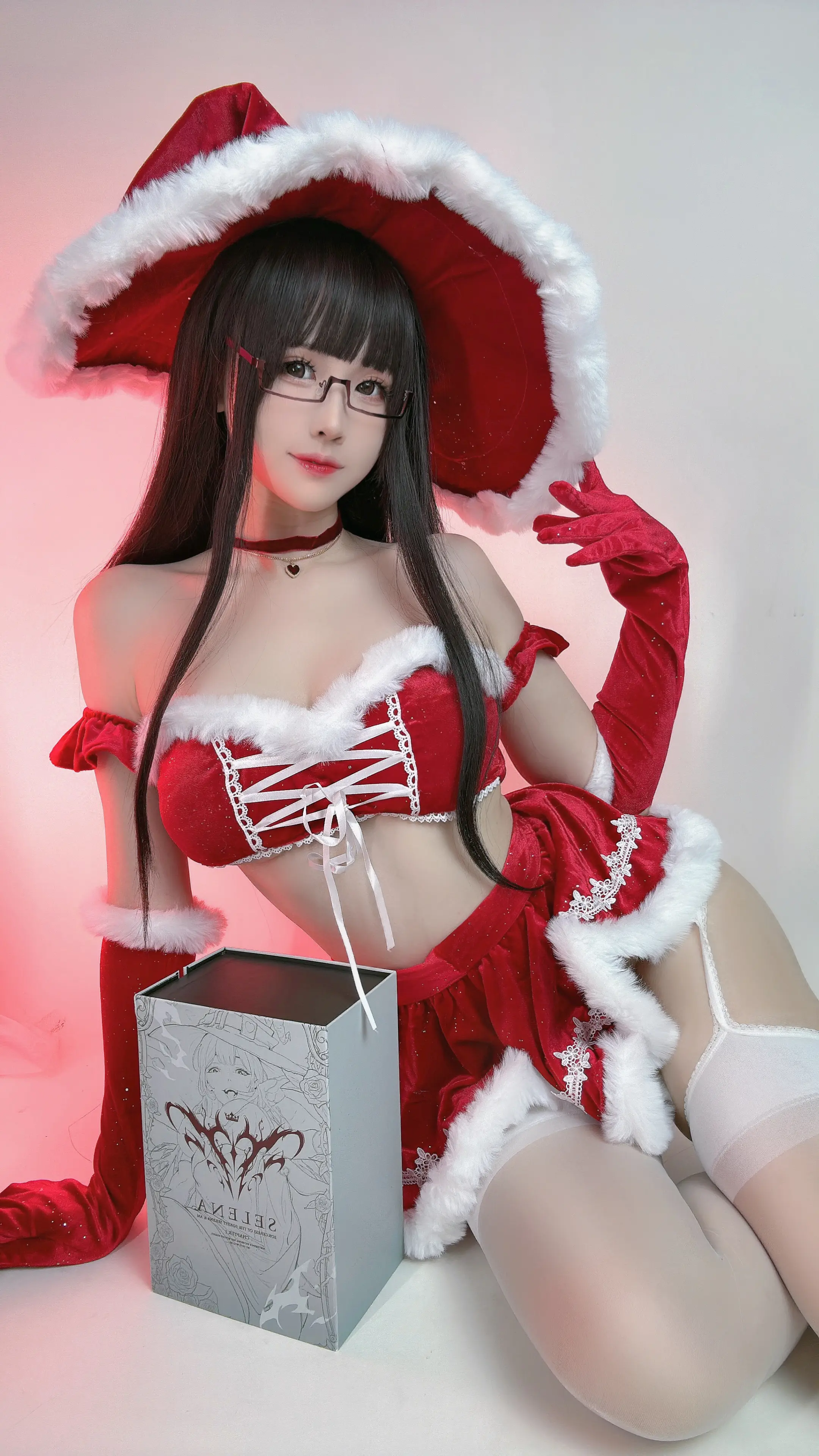 Miko酱 Christmas Witch cosplay outfit